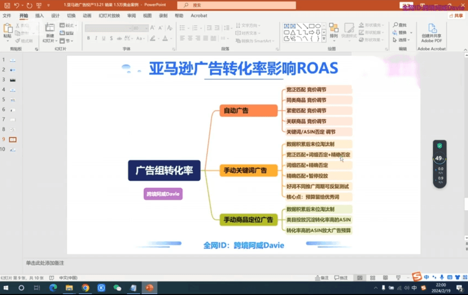 图片[3]跨境课程-外贸教程-精品网课-电商运营跨境阿威Davie-2024年亚马逊广告案例复盘高阶实操课跨境课程-外贸教程-精品网课-电商运营课库课堂