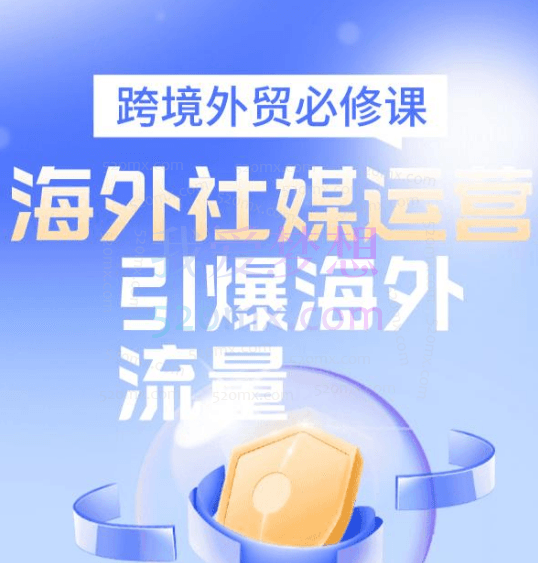 跨境电商小P哥外贸跨境电商——海外社媒运营课跨境课程-外贸教程-精品网课-电商运营课库课堂