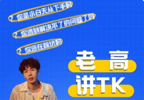 老高讲 TK TikTok 从 0 到 1 实战课 电商运营开店变现全攻略跨境课程-外贸教程-精品网课-电商运营课库课堂