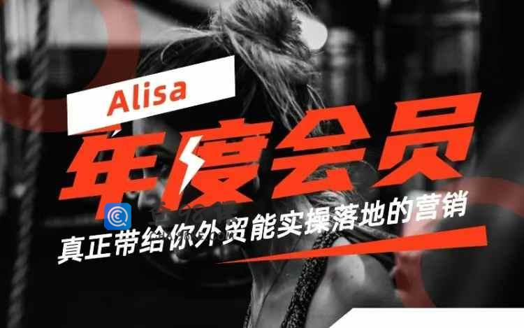 2025 Alisa 外贸翻盘路径课程 1% crazy 1000W club 外贸 B2B 高效获客成交跨境课程-外贸教程-精品网课-电商运营课库课堂