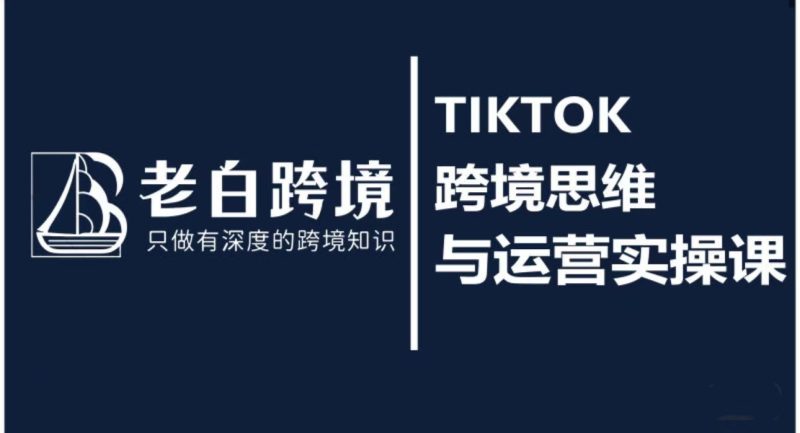 黑马会黑马会老白跨境电商课程 海外小店实战 + TikTok 内容营销全流程教学跨境课程-外贸教程-精品网课-电商运营课库课堂