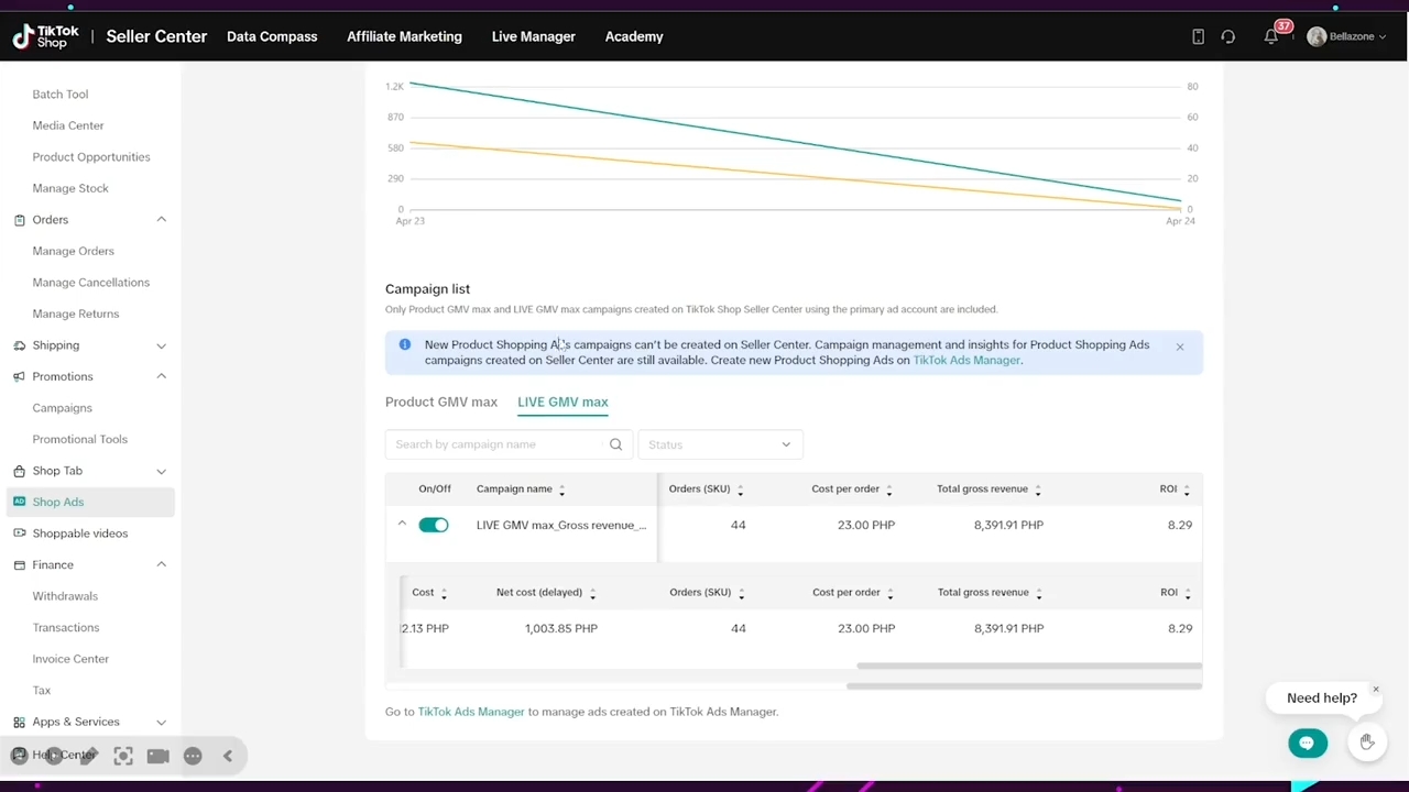 货达兰奇 TikTok 系统模块实操课 短视频带货 + 达人分销 + 小店运营 + 直播带货 + 广告投流 + 选品测品-课库课堂