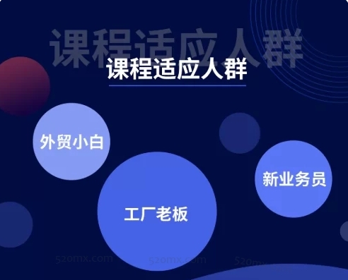 Cherry 老师外贸业务员实战课 十余年经验从 0 到 1 打造优秀外贸人才教程-课库课堂