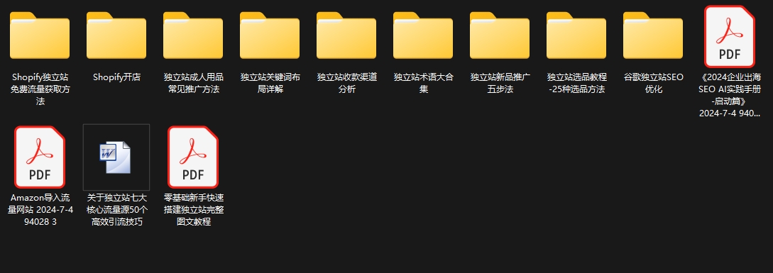 独立站运营实战大师课：建站×选品×引流×SEO×团队管理（2025最新版）-课库课堂