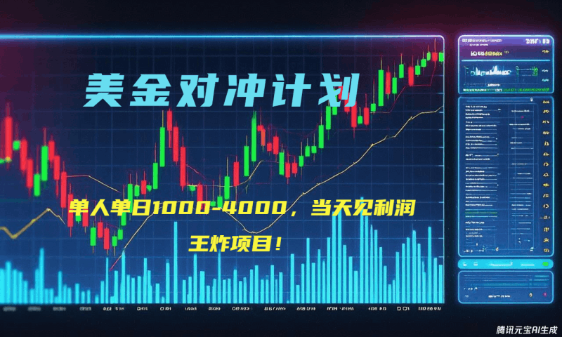 2025年最暴力项目“美金先登计划”最新最强对冲战法，每日实际收益1K-4K跨境课程-外贸教程-精品网课-电商运营课库课堂