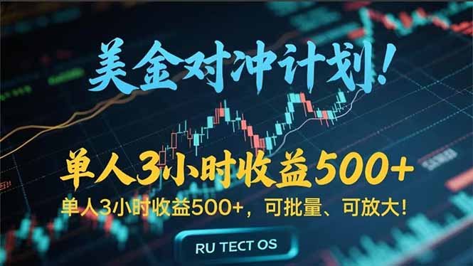 长久稳定的撸美金项目，平均3小时收入 500+，可公司实地考察实地操作！跨境课程-外贸教程-精品网课-电商运营课库课堂