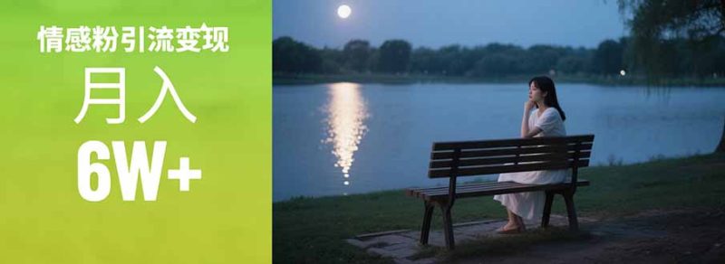 情感粉引流变现实操课：单月变现6w+，情感粉引流变现实操课跨境课程-外贸教程-精品网课-电商运营课库课堂