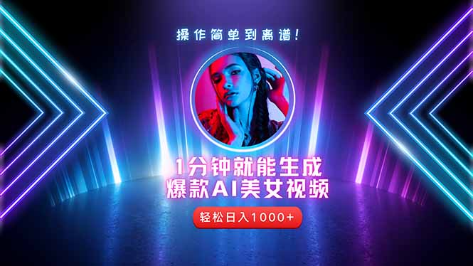 2025年最强副业：用AI做短视频，从零开始打造爆款账号！跨境课程-外贸教程-精品网课-电商运营课库课堂