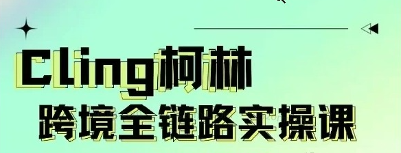 柯林跨境-TikTok&独立站跨境全链路系统实操课跨境课程-外贸教程-精品网课-电商运营课库课堂