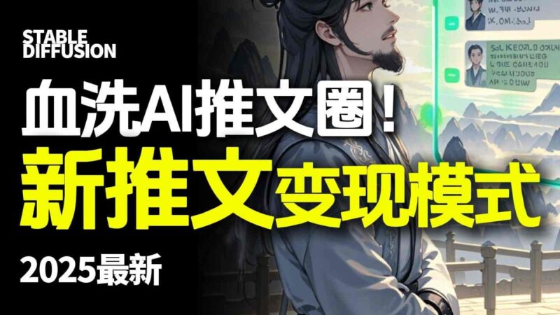 最新AI动态电影漫画小说推文,全流程实操教学,小白也能月入1W+跨境课程-外贸教程-精品网课-电商运营课库课堂