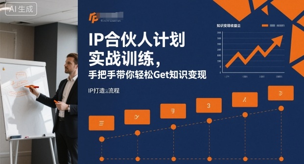 IP合伙人计划实战训练，手把手带你轻松Get知识变现跨境课程-外贸教程-精品网课-电商运营课库课堂