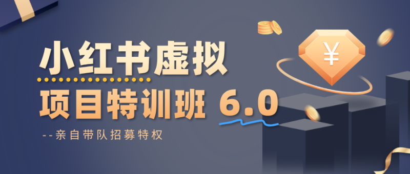 小红书虚拟项目特训班6.0 ，养号/选品/自动发货/爆款笔记（含40节视频课）跨境课程-外贸教程-精品网课-电商运营课库课堂