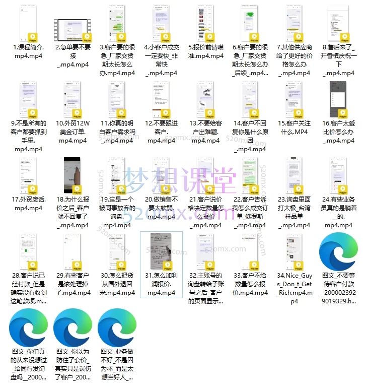 图片[3]跨境课程-外贸教程-精品网课-电商运营ISA杂家-询盘案例分析课程：实战策略与高效成交指南跨境课程-外贸教程-精品网课-电商运营课库课堂