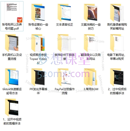 图片[3]跨境课程-外贸教程-精品网课-电商运营2025丑哥电影TK陪跑教程，从0到1掌握爆款内容创作跨境课程-外贸教程-精品网课-电商运营课库课堂
