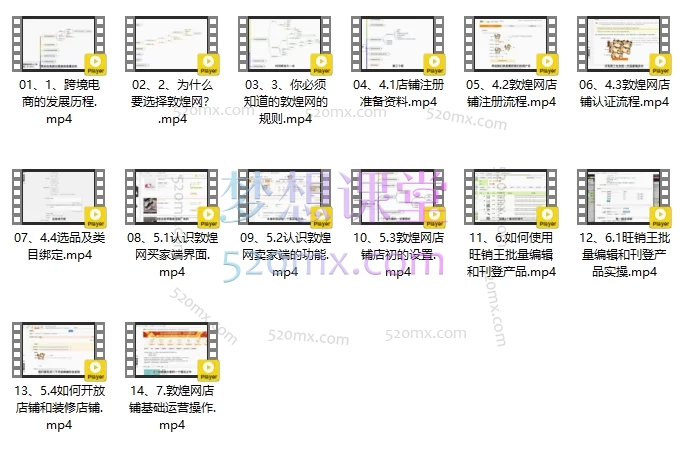 图片[3]跨境课程-外贸教程-精品网课-电商运营老松敦煌网（dhgate）新手入门全课程，适合想做副业的你们跨境课程-外贸教程-精品网课-电商运营课库课堂