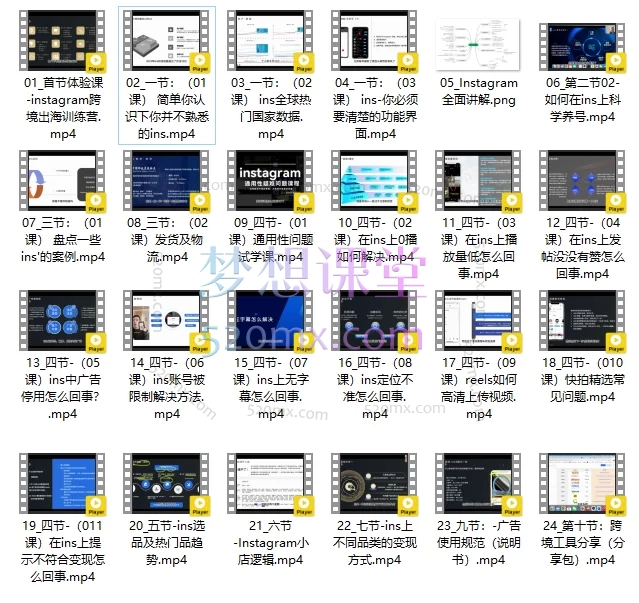图片[3]跨境课程-外贸教程-精品网课-电商运营大头哥(Instagram )ins跨境电商出海训练营，全通识课程，适合任何ins级别玩家跨境课程-外贸教程-精品网课-电商运营课库课堂