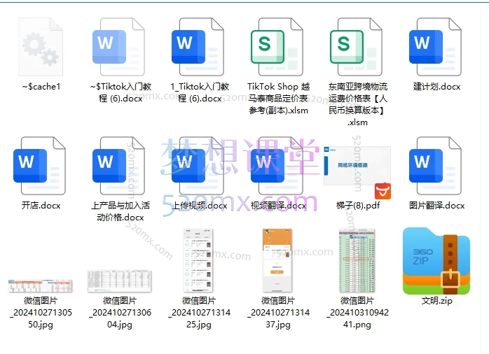 图片[3]跨境课程-外贸教程-精品网课-电商运营孤狼东南亚Tiktok小店电商线下课（视频+音频+课件）跨境课程-外贸教程-精品网课-电商运营课库课堂