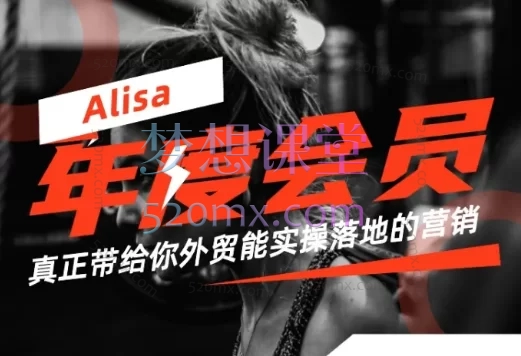 Alisa的外贸圈1% crazy 1000W club——外贸翻盘路径跨境课程-外贸教程-精品网课-电商运营课库课堂