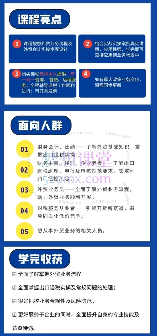 图片[5]跨境课程-外贸教程-精品网课-电商运营全国通用：外贸实务及出口退税实操精讲，零基础到精通跨境课程-外贸教程-精品网课-电商运营课库课堂