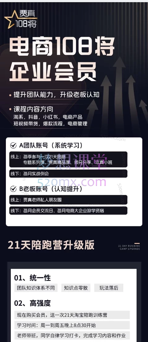 图片[3]跨境课程-外贸教程-精品网课-电商运营贾真108将电商圈：实战出真知，培训电商公司团队，提供最新系统电商实战玩法。跨境课程-外贸教程-精品网课-电商运营课库课堂