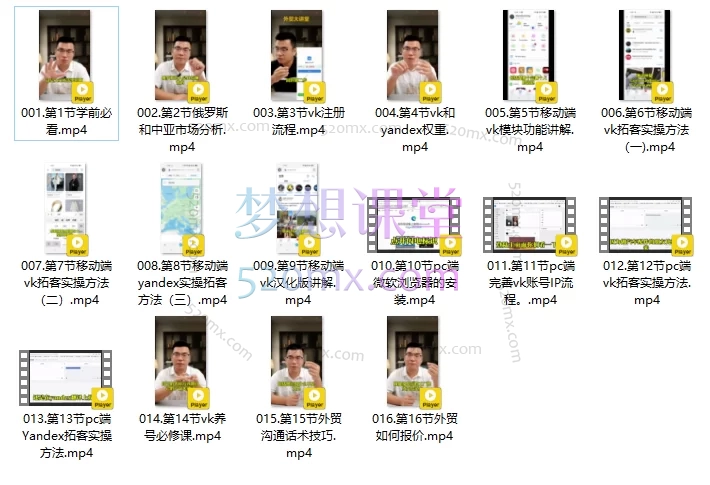 图片[3]跨境课程-外贸教程-精品网课-电商运营李老师开发俄罗斯和中亚B端市场新玩法跨境课程-外贸教程-精品网课-电商运营课库课堂
