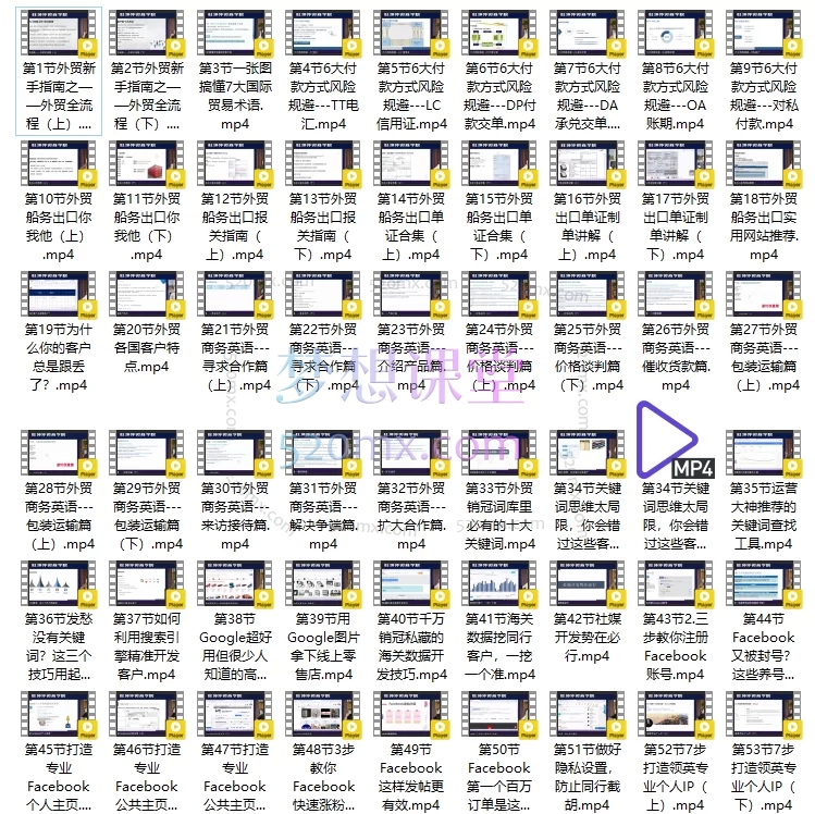 图片[3]跨境课程-外贸教程-精品网课-电商运营外贸“做大”创业必修课，把“外贸军团”的大脑变成美金！跨境课程-外贸教程-精品网课-电商运营课库课堂