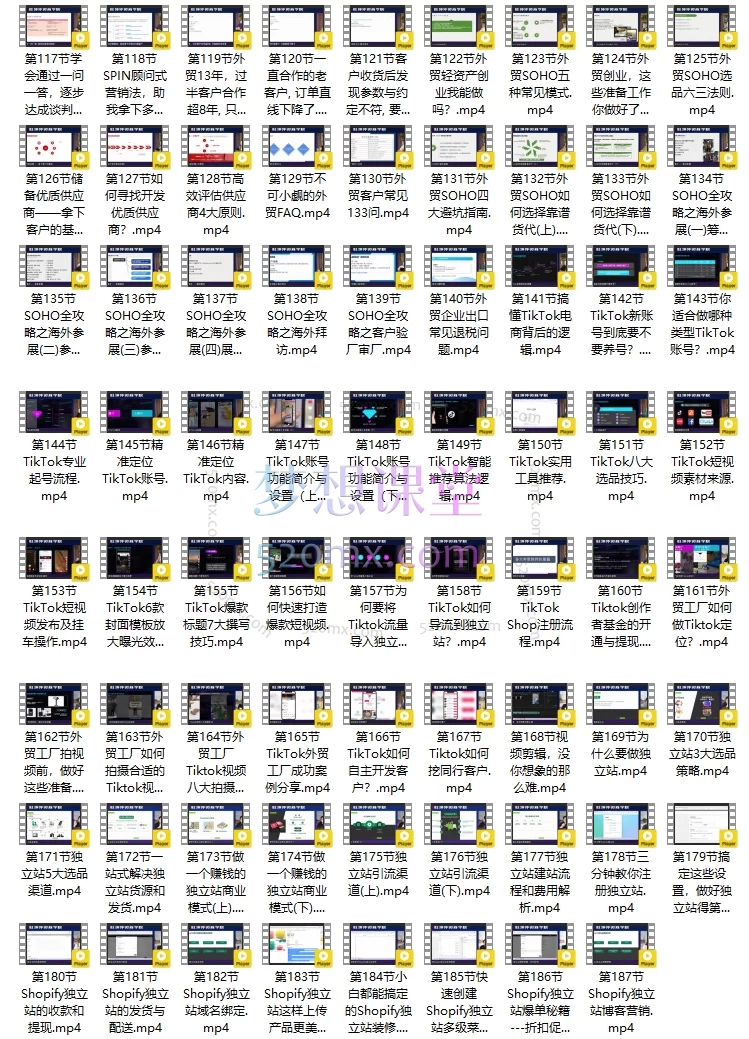 图片[5]跨境课程-外贸教程-精品网课-电商运营外贸“做大”创业必修课，把“外贸军团”的大脑变成美金！跨境课程-外贸教程-精品网课-电商运营课库课堂