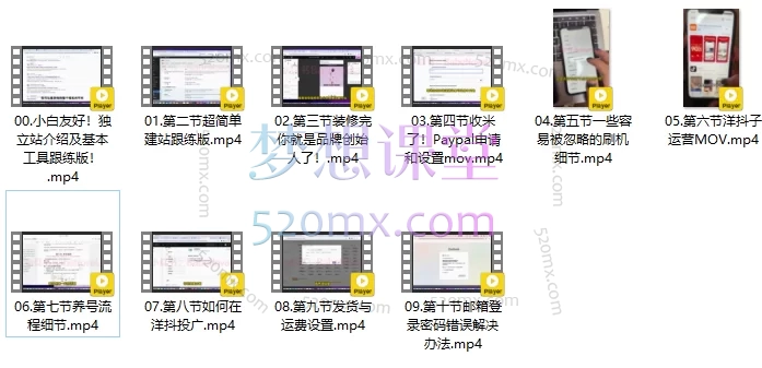 图片[3]跨境课程-外贸教程-精品网课-电商运营BabeNovaL的基础初级独立站运营系列课程跨境课程-外贸教程-精品网课-电商运营课库课堂