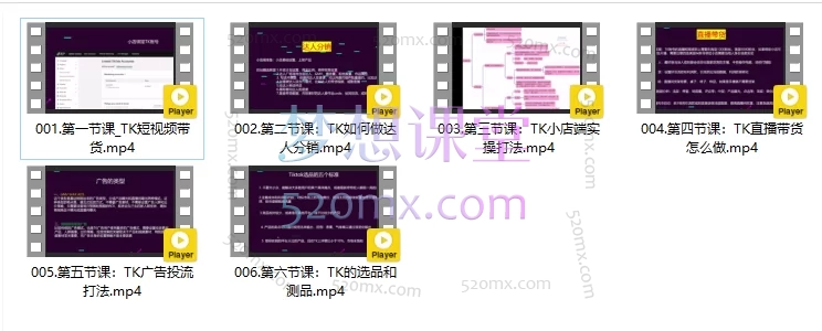 图片[3]跨境课程-外贸教程-精品网课-电商运营货达兰奇：Tiktok系统模块实操课跨境课程-外贸教程-精品网课-电商运营课库课堂