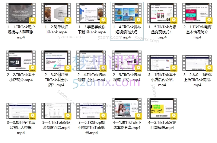 图片[3]跨境课程-外贸教程-精品网课-电商运营杨左使：从0-1教你做TikTok小店实战课（手把手教你做海外抖音赚钱）跨境课程-外贸教程-精品网课-电商运营课库课堂
