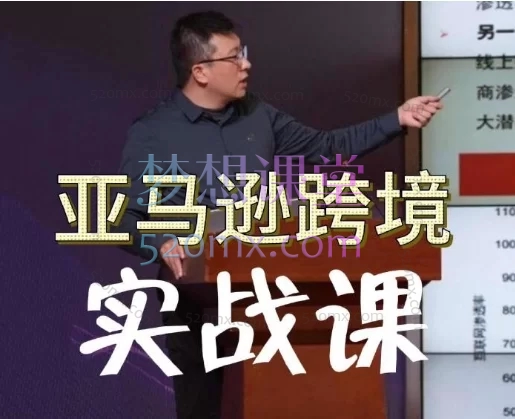 白龙亚马逊跨境实操课，入门到实操精品课（22讲详解）​跨境课程-外贸教程-精品网课-电商运营课库课堂