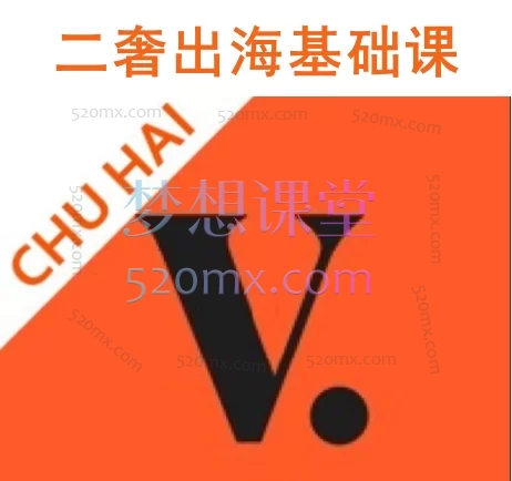VC 二奢出海基础课跨境课程-外贸教程-精品网课-电商运营课库课堂