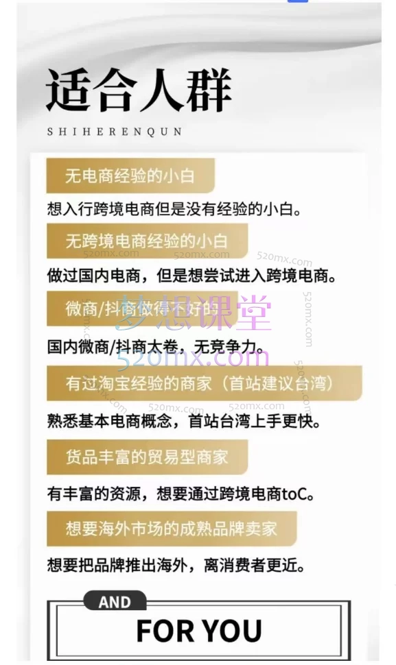 图片[5]跨境课程-外贸教程-精品网课-电商运营海琳Helen五大跨境电商平台从0到1手把手教学、虾皮、tk、亚马逊、temu、ozon跨境课程-外贸教程-精品网课-电商运营课库课堂