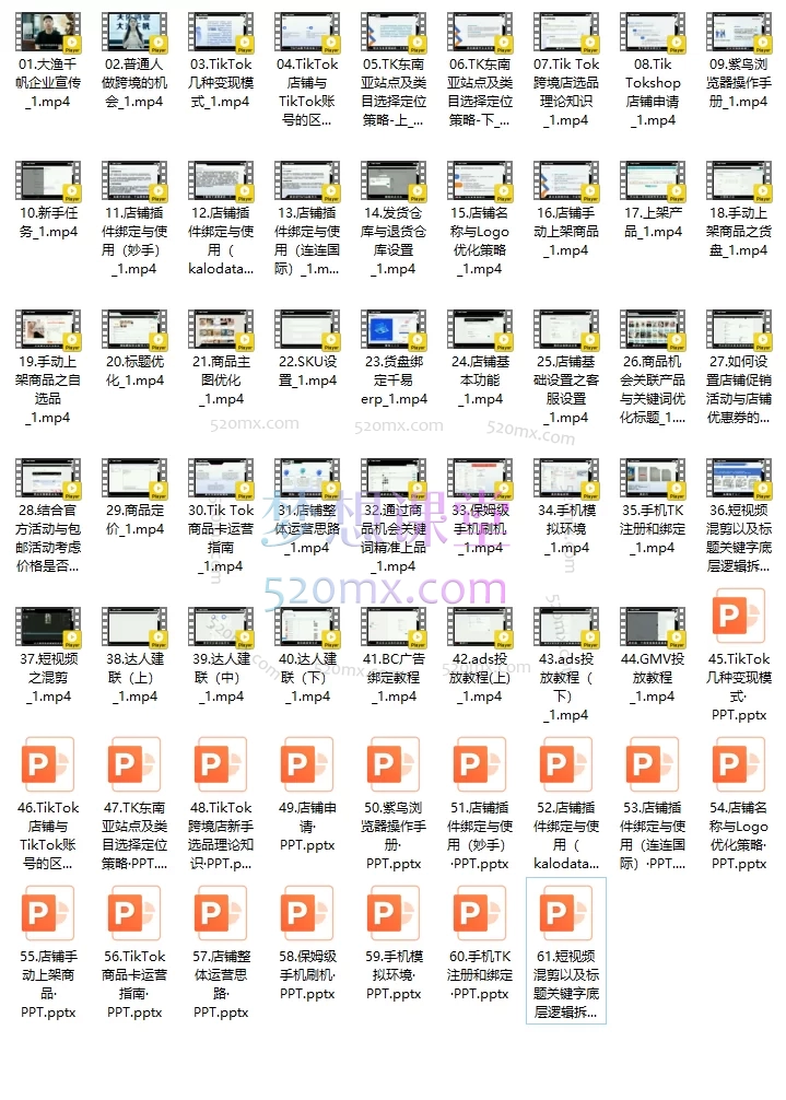 图片[3]跨境课程-外贸教程-精品网课-电商运营2025大鱼千帆（全套）42节TikTok视频课，东南亚市场掘金与店铺运营全攻略跨境课程-外贸教程-精品网课-电商运营课库课堂