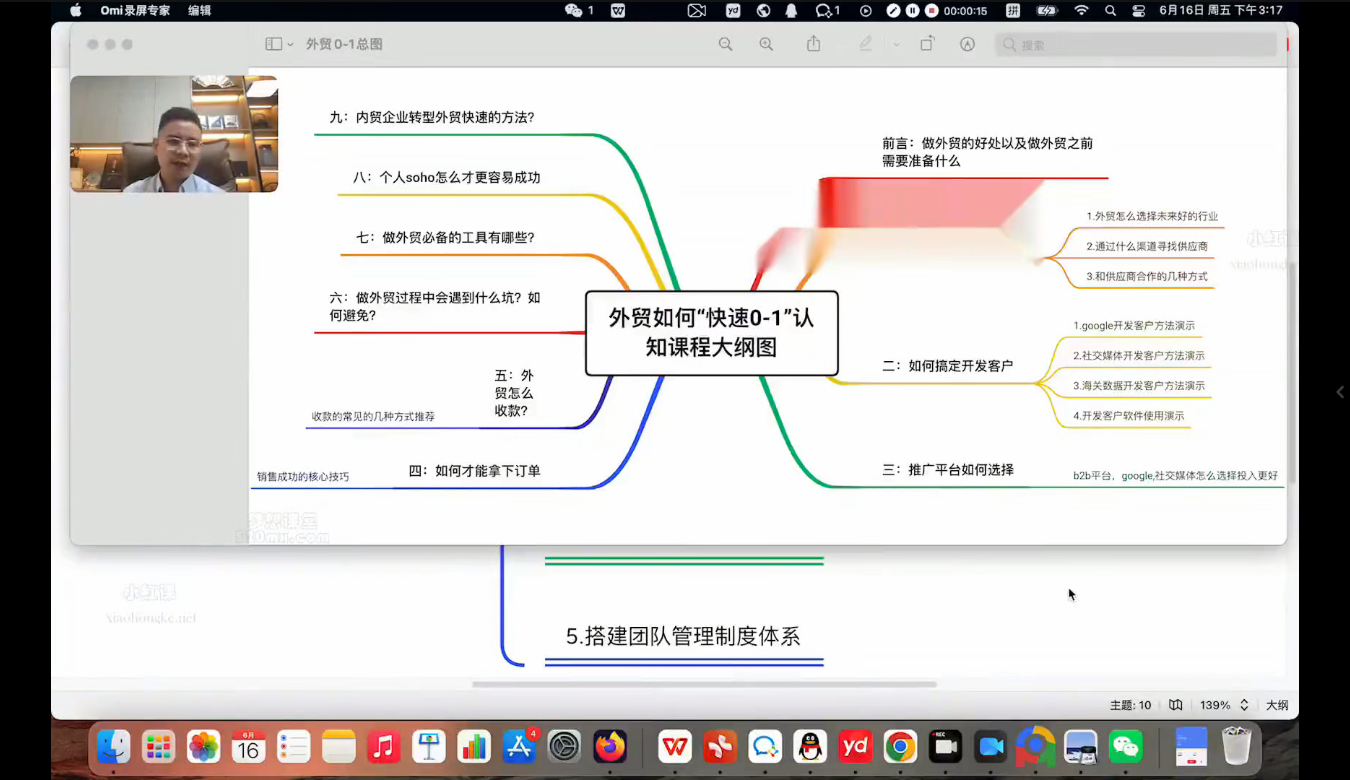 小刚老师外贸如何快速0-1认知课：新手入门到成交全流程