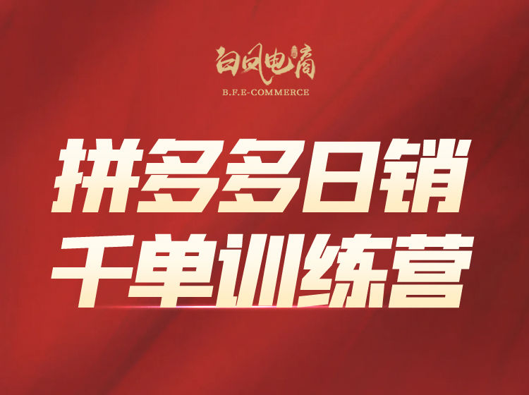 2025 白凤电商拼多多日销千单训练营：微付费玩法 5.0 + 高价商品实战课程跨境课程-外贸教程-精品网课-电商运营课库课堂