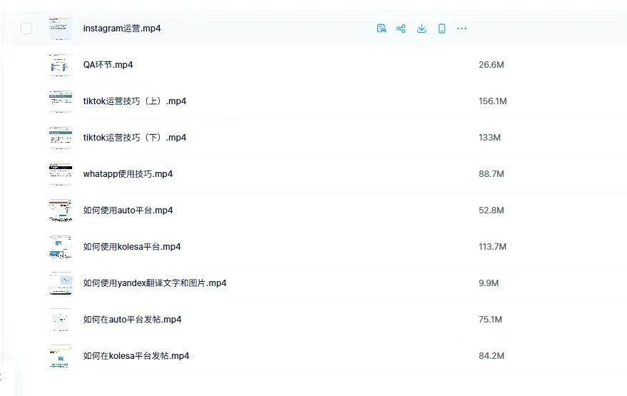 雨哥俄罗斯中亚出口汽车全套打法外贸业务课程-课库课堂