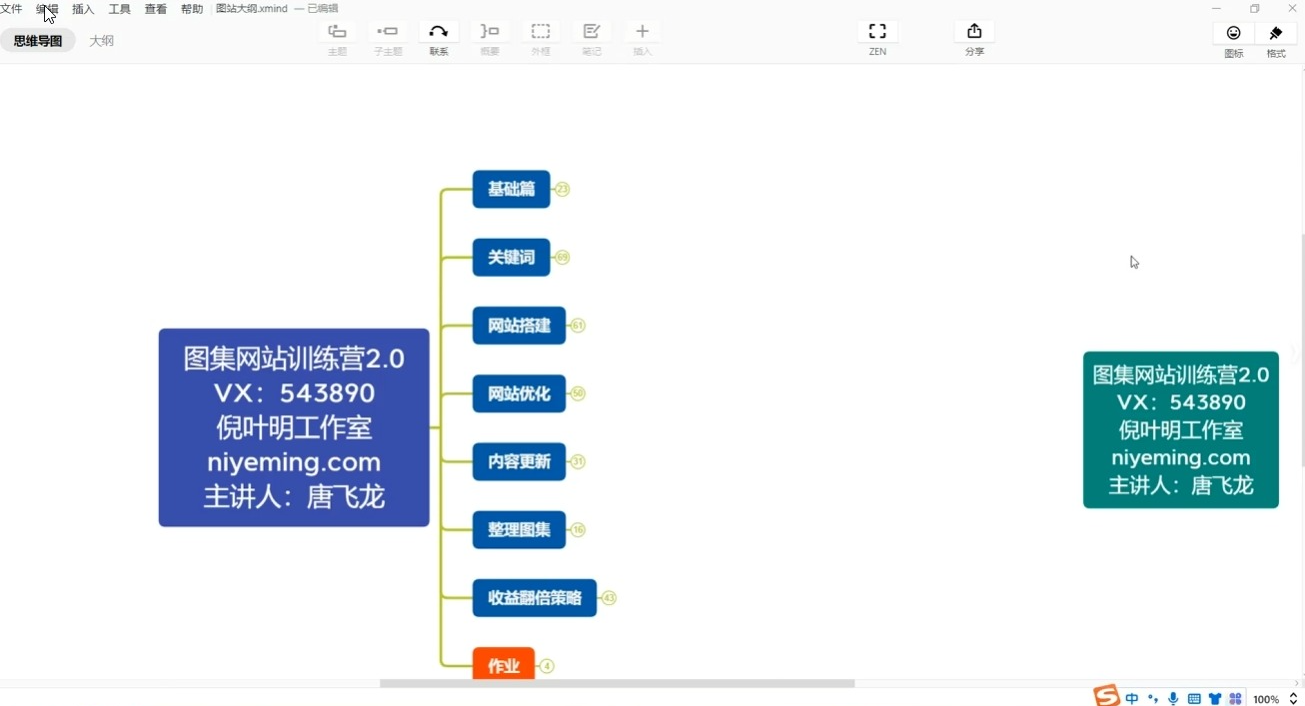 倪叶明虚拟图集网站运营宝典2.0版本-课库课堂
