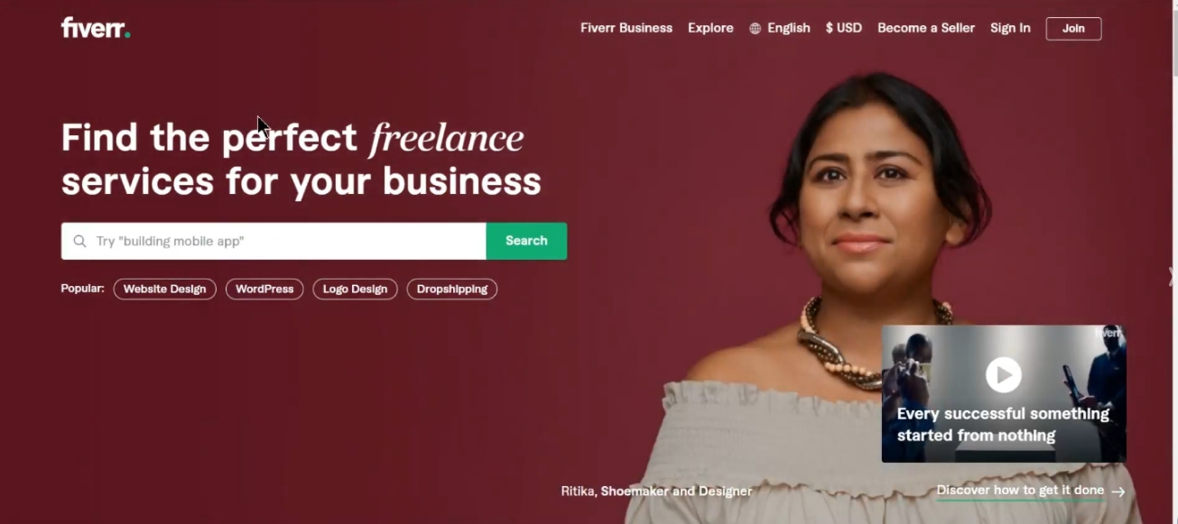 0成本跨境副业！原创Fiverr卖家全流程实操教程（注册+上架+提现）资料-课库课堂