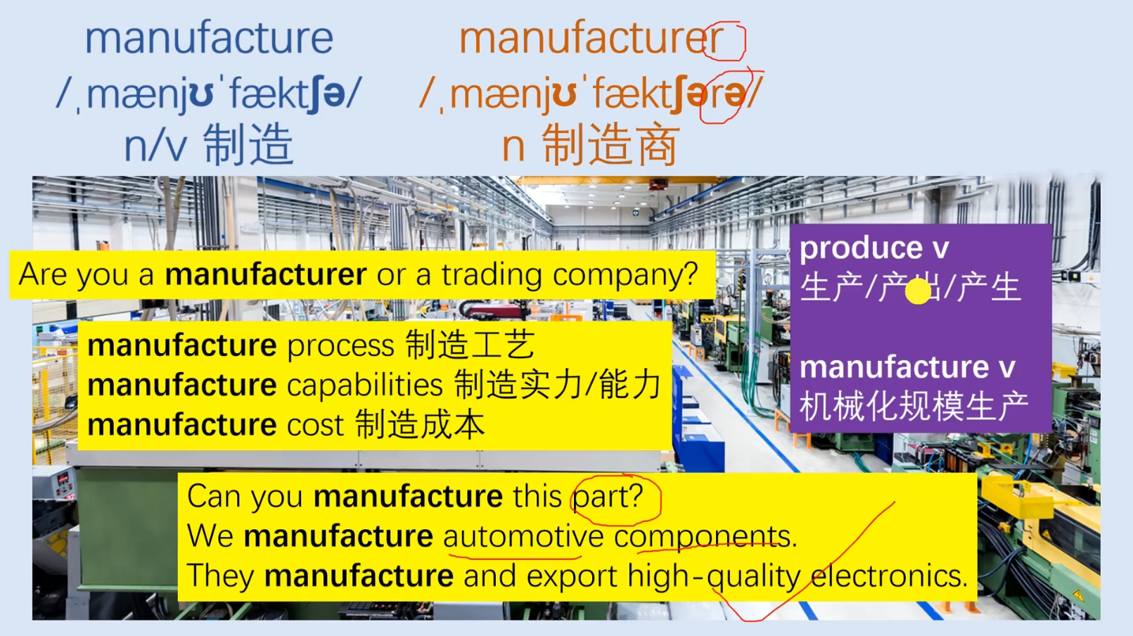 2026Steven 英语 Mr 曹实战外贸制造业英语 高频场景核心词汇专业沟通全攻略-课库课堂