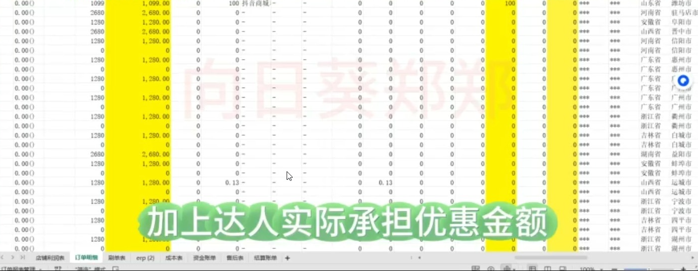 郑老师电商财务系统课程 四大平台对账做账税务分析全盘实操教程-课库课堂