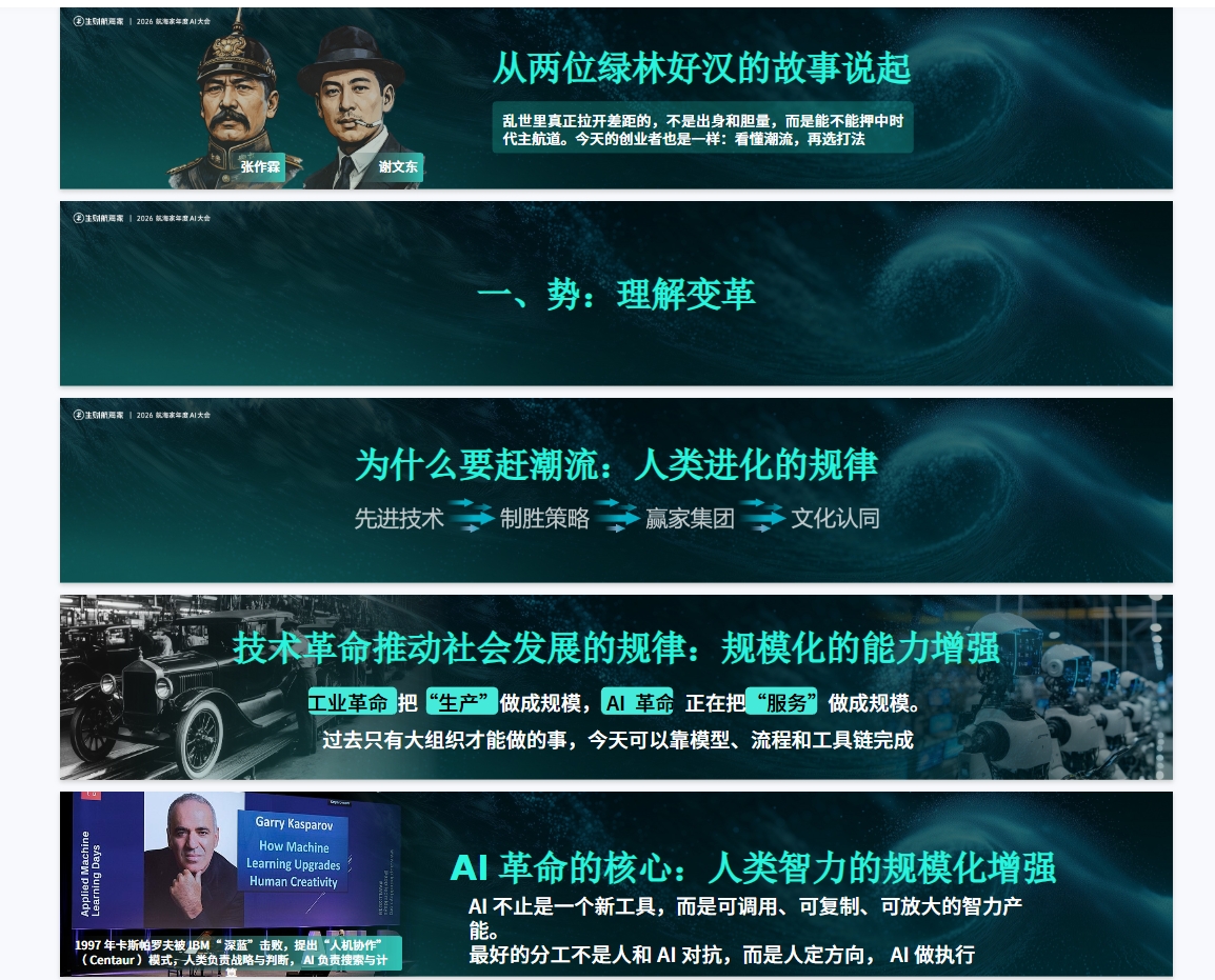生财有术 2026 杭州航海家年度 AI 大会 前沿趋势落地案例技能图谱全解析