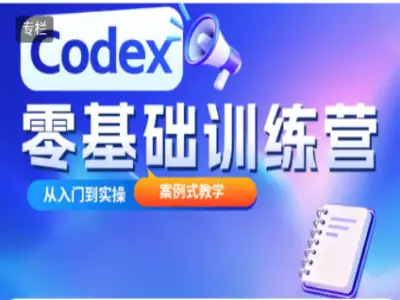 Codex 自动化实战课-零基础 从入门到基础 - 课库课堂跨境课程-外贸教程-精品网课-电商运营课库课堂