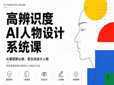 AI 捏脸人物角色生成教程跨境课程-外贸教程-精品网课-电商运营课库课堂