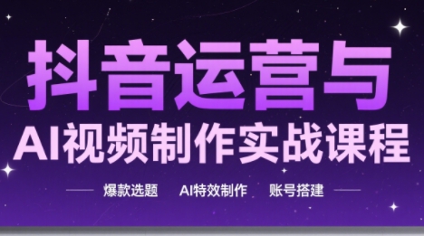 高姐·AI+运营玩转抖音跨境课程-外贸教程-精品网课-电商运营课库课堂