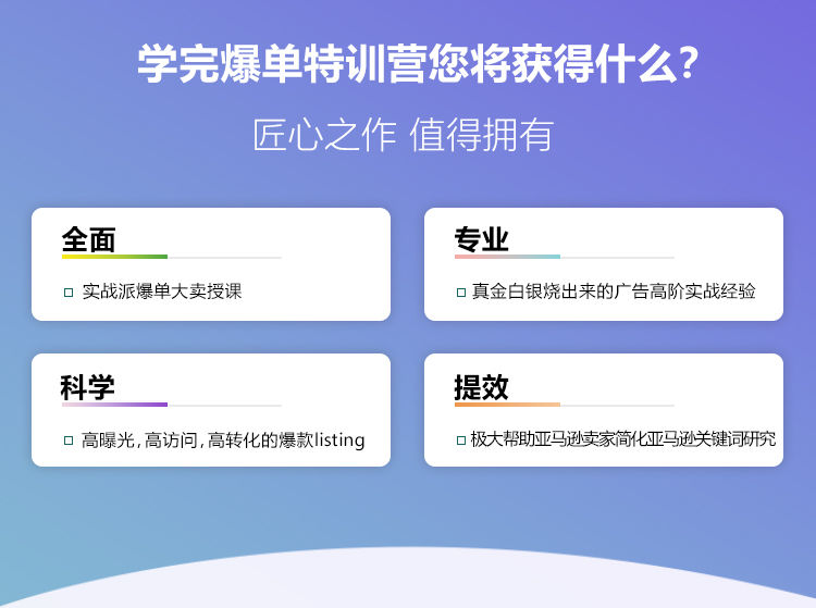MoonSees2024 年亚马逊爆单特训营：专治不出单的跨境电商高阶课程-课库课堂