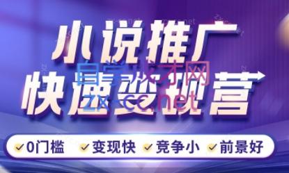 洲洲老师·小说推广快速变现营跨境课程-外贸教程-精品网课-电商运营课库课堂