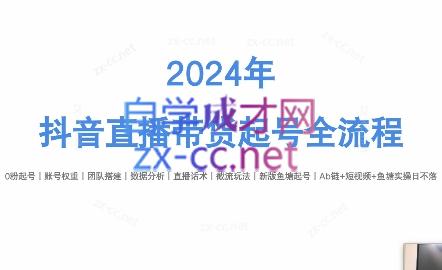 六六老师·2024年抖音直播带货起号全攻略跨境课程-外贸教程-精品网课-电商运营课库课堂