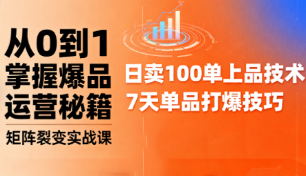 抖音小店爆品打造与矩阵裂变实战课-课库课堂 抖音小店爆品打造与矩阵裂变实战课-课库课堂